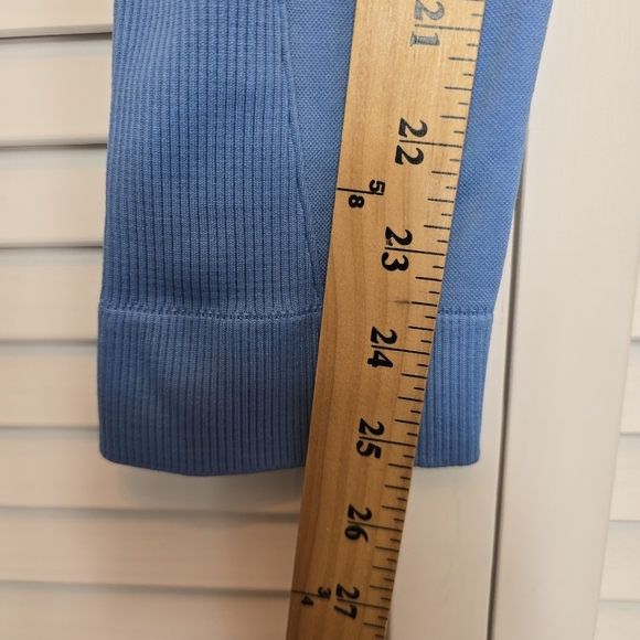 ALALA Essential Seamless Leggings Blue Womens Medium Sculpt Fit Tights High Rise - Picture 11 of 11